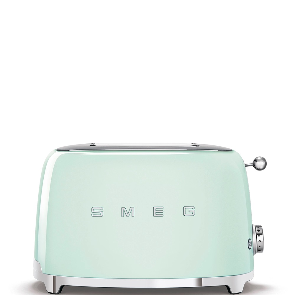 SMEG 50s Style Toaster 2 Slots pastell green TSF01PGEU