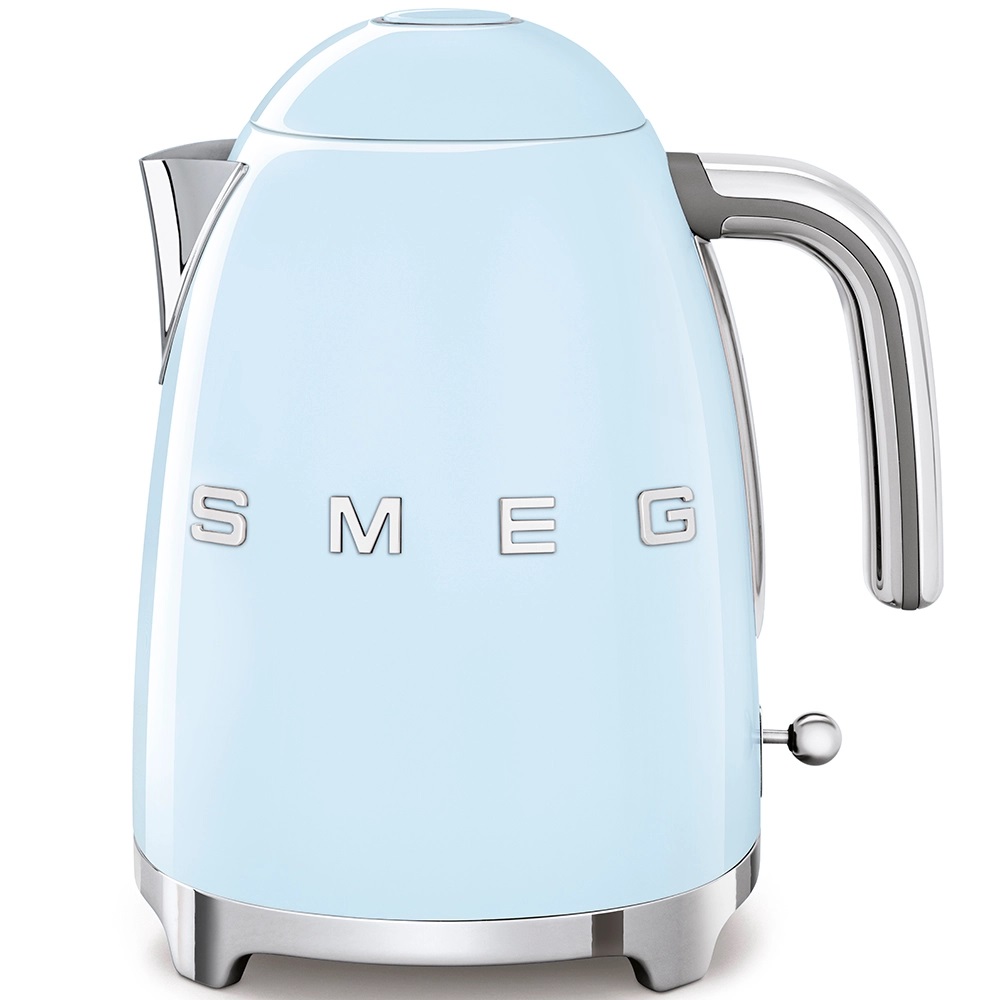 SMEG 50s style kettle 1.7 liter pastell blue KLF03PBEU