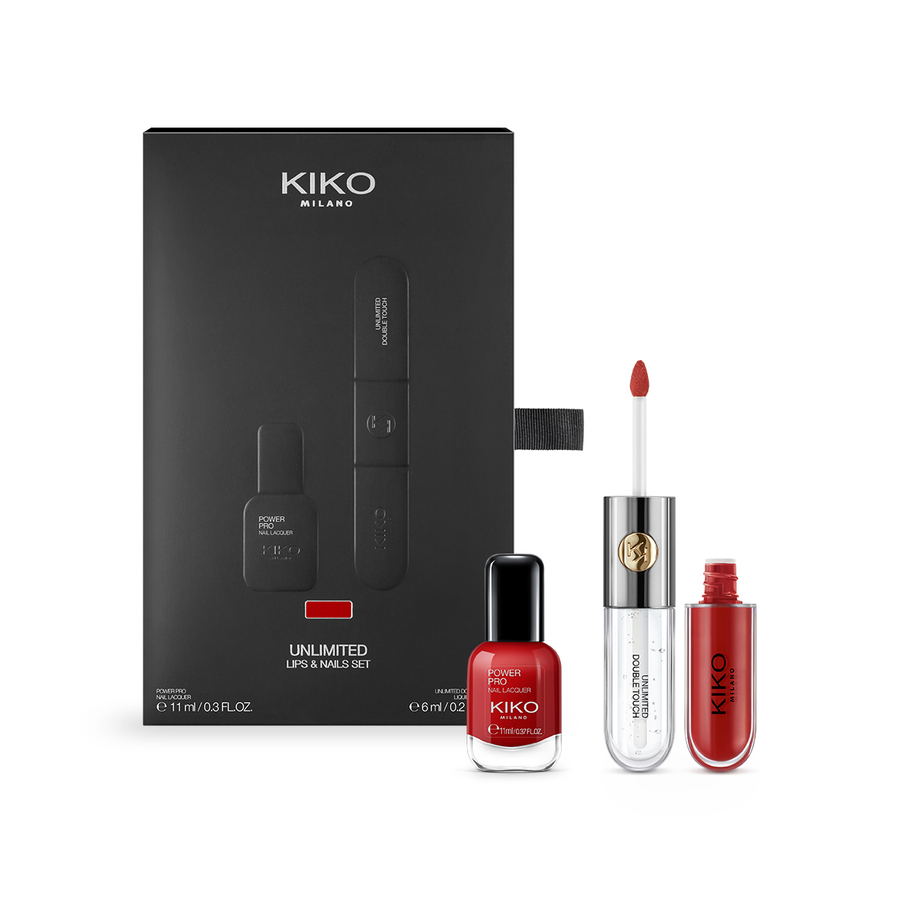 Kiko Milano UNLIMITED LIPS & NAILS SET 02 - Timeless Red