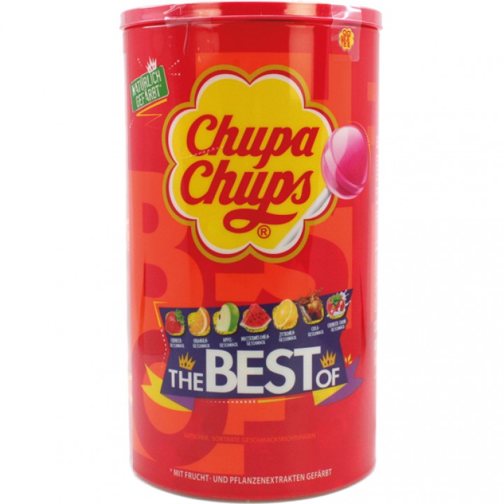 Chupa Chups The Best of Original 100s tin