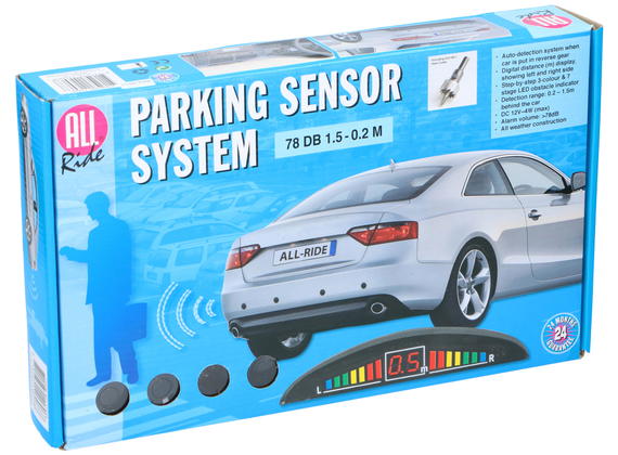 All Ride car Park Sensor System, black