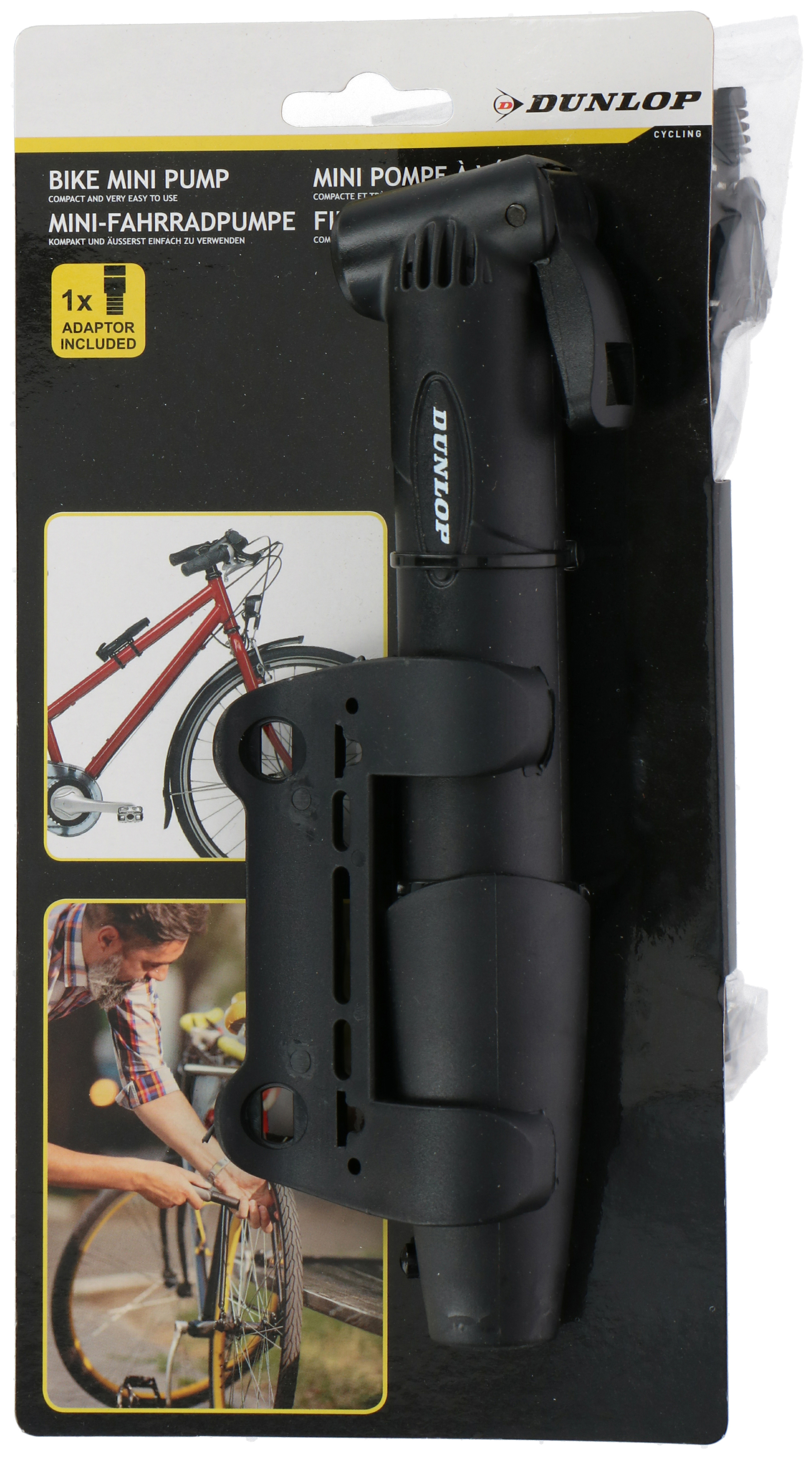 Bicycle mini pump NY/ABS/PP Dunlop