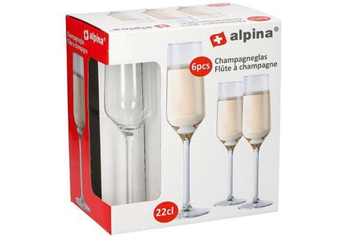 Alpina champagne glass 22cl 6PCs