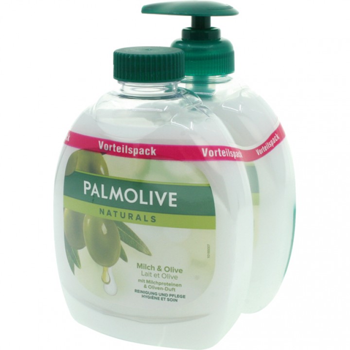 Palmolive liquid soap 2x300ml olive