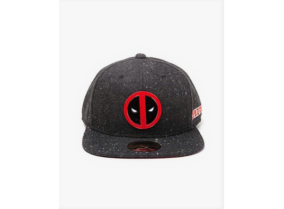 Deadpool - Metal Badge Logo Snapback - hat