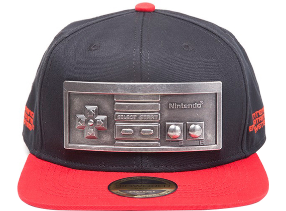 Nintendo - NES Controller Metal Plate Snapback - hat