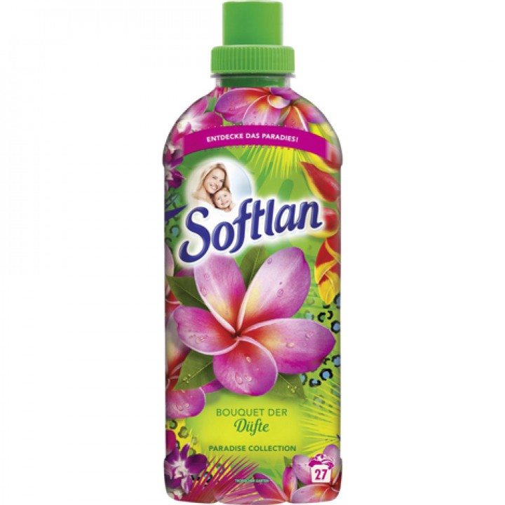 Softlan fabric softener Paradise Collection 12x 650ml value pack