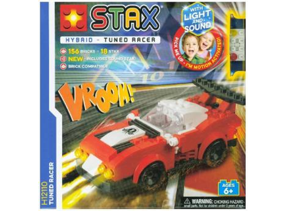 Light stax racing car racing car 100 % LEGO® compatible! LED building blocks